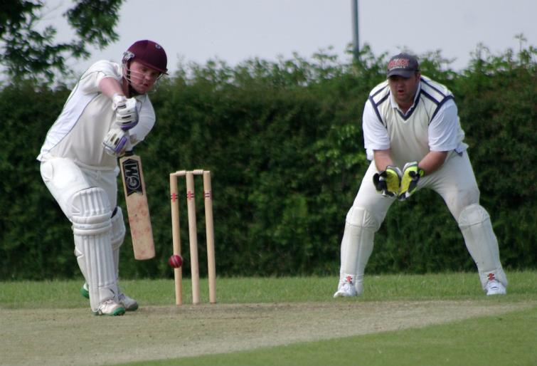 Richard Jones guides Burton to victory with a quick-fire half century